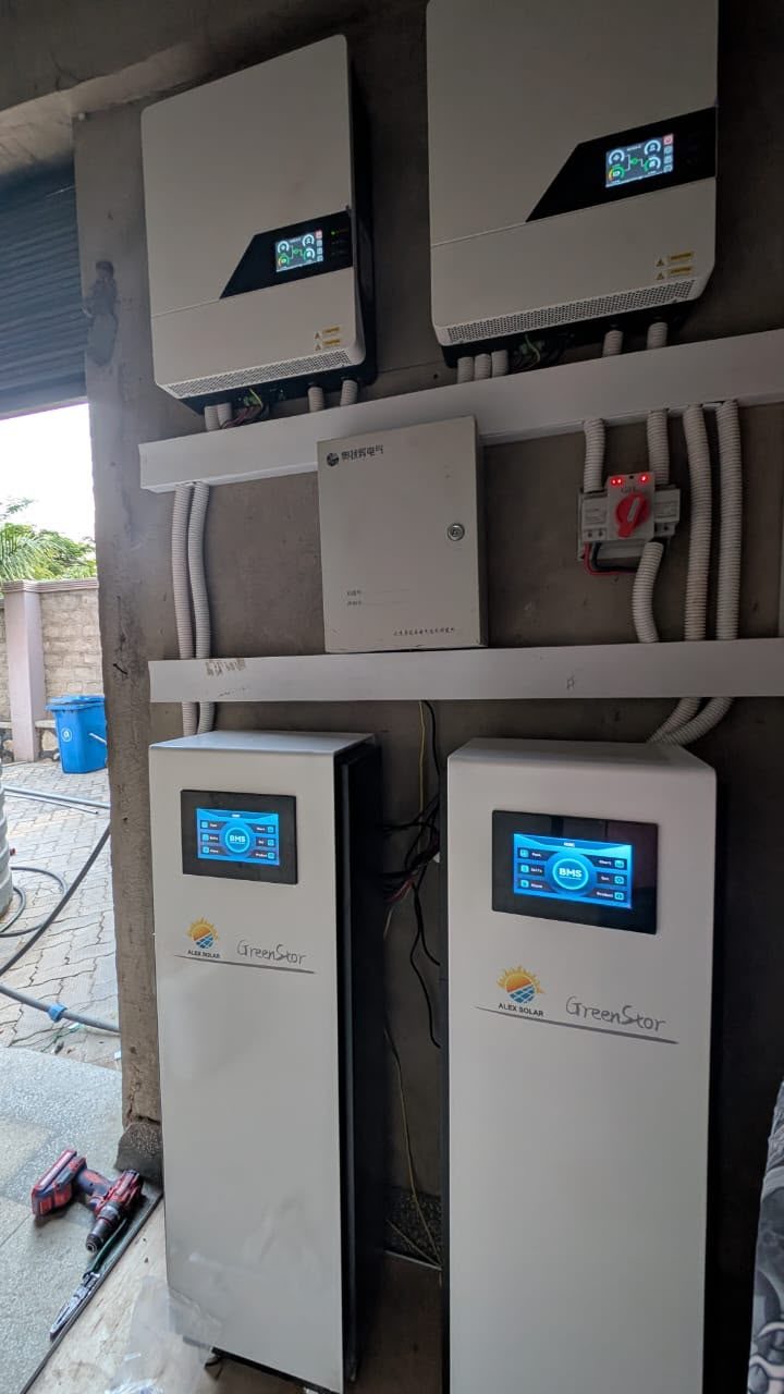 Commercial Battery Storage Installation