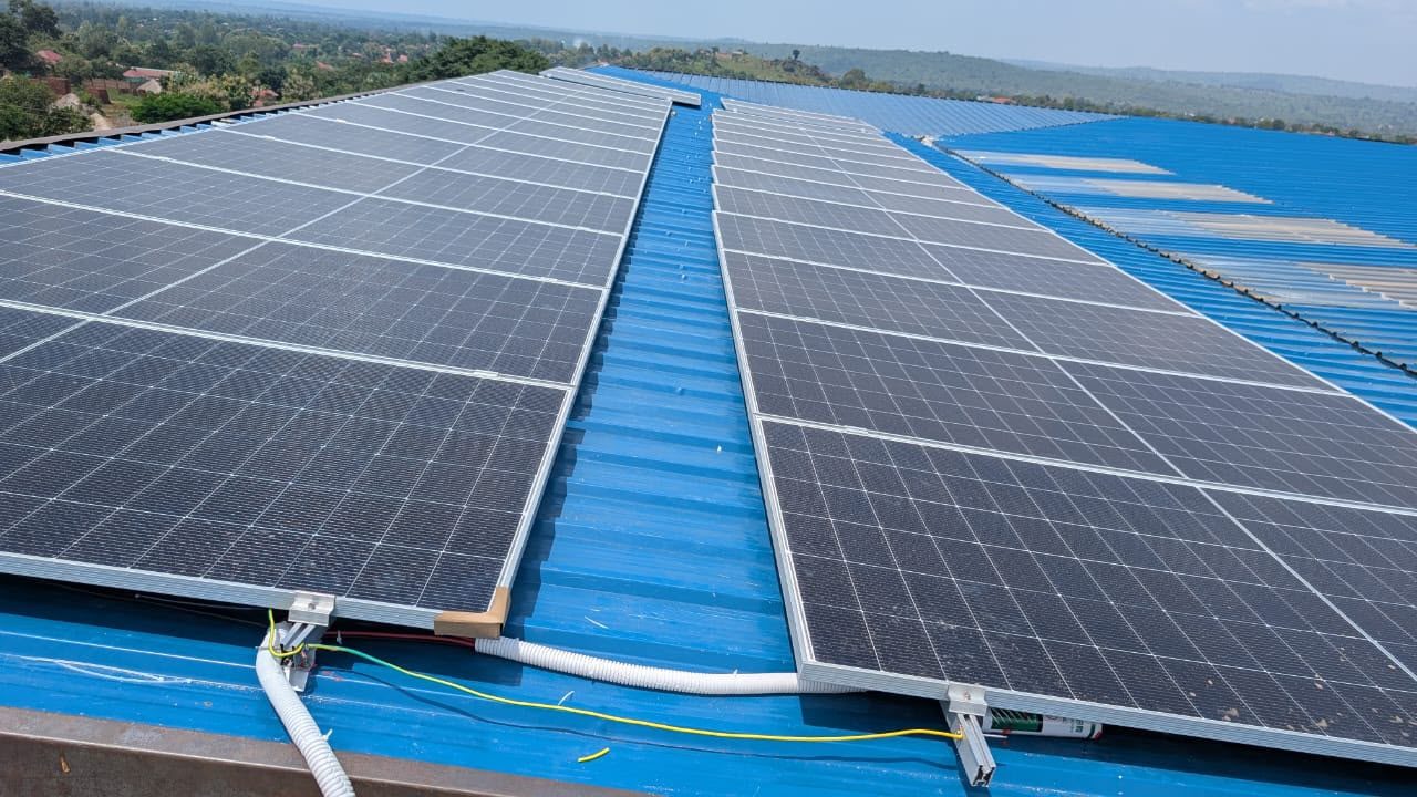 Commercial Rooftop Solar Installation